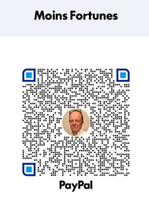 Moins Fortunes PayPal QR code